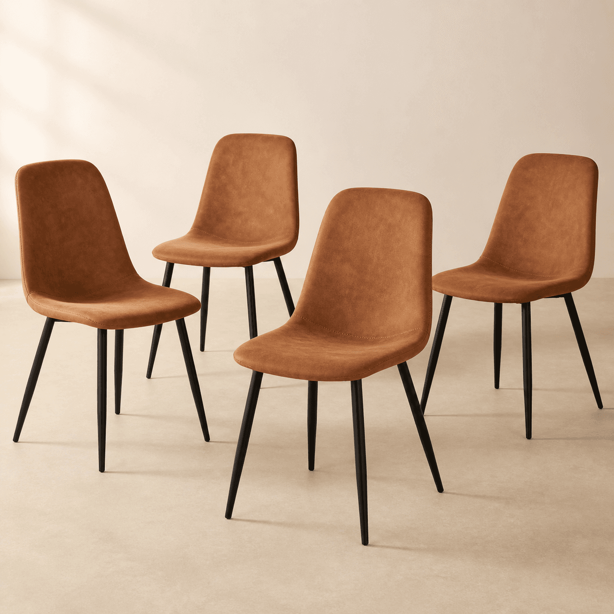 Generierte Darstellung des empfohlenen Stuhlsets Homy Casa Vintage
